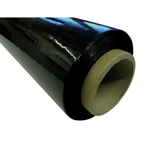 Ruční stretch fólie 500 mm, 23 mic, 1,8 kg - černá