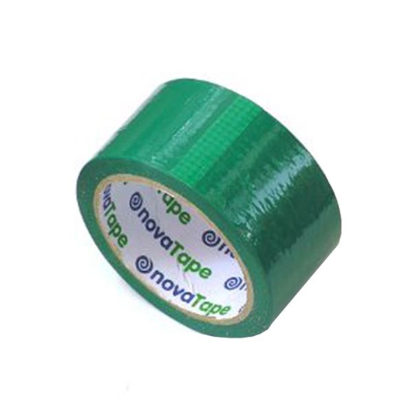 Lepicí páska novaTAPE šíře 48 mm x 66 m - zelená, PP