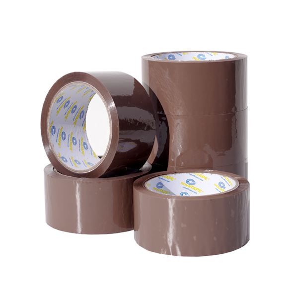 Lepicí páska novaTAPE šíře 48 mm x 66 m - hnědá