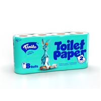 Toaletní papír Finito 8 ks, 2vrstvý