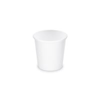 Papírový kelímek bílý - objem 110 ml (50 ks)