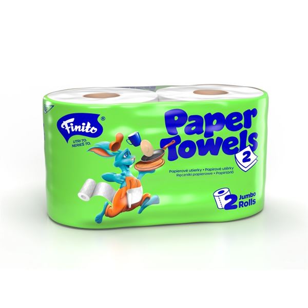 Kuchyňské utěrky na roli Finito 2 ks, 2vrstvé