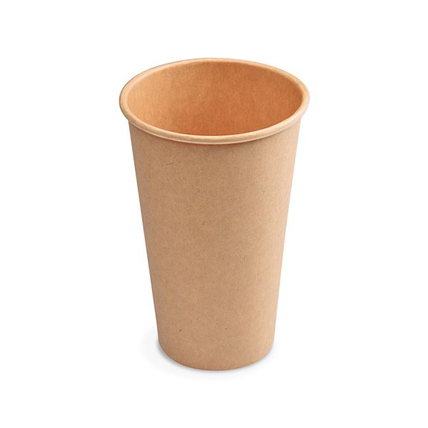 Papírový kelímek kraft 510 ml - XL (50 ks)