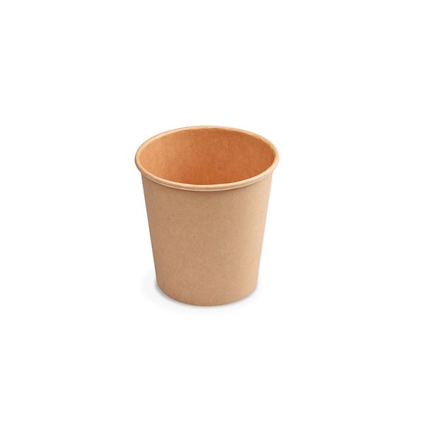 Papírový kelímek kraft 110 ml - XS (50 ks)