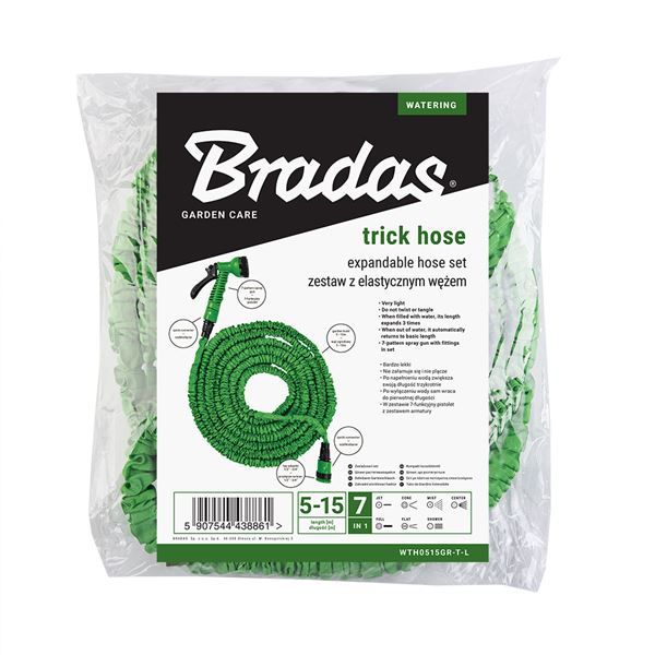 Zahradní hadice (sada) TRICK HOSE zelená - 15 m /45 m