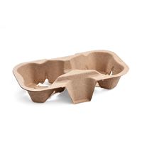 Podnos na 2 kelímky 19 x 11 cm (50 ks)