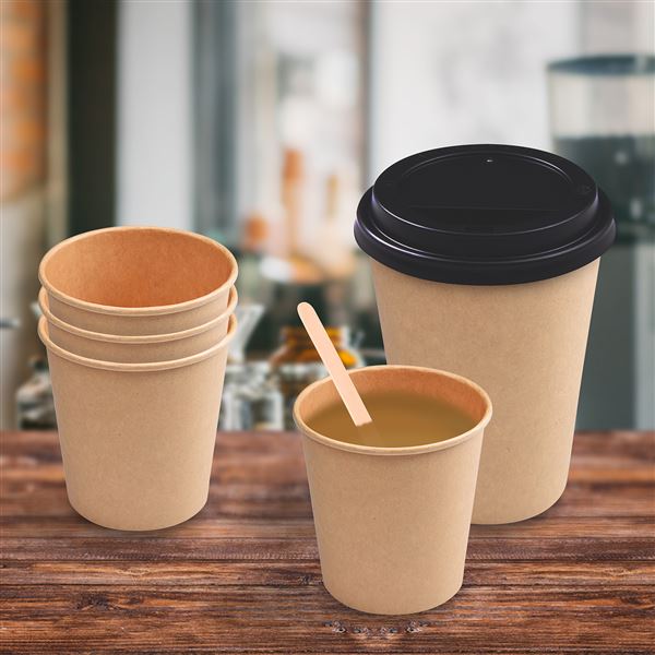 Papírový kelímek kraft 510 ml - XL (50 ks)