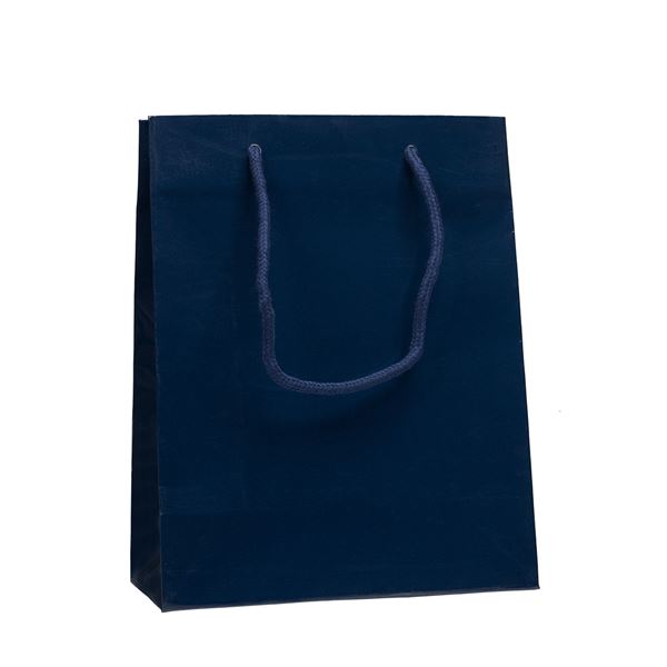 Dárková taška papírová MODEL 2 modrá