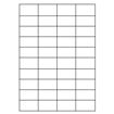 Samolepicí bílé etikety 52,5 x 29,7 mm, A4 (100 ks)