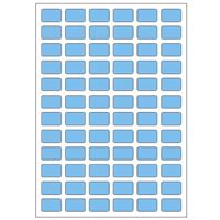 Samolepicí etikety 14 x 9 mm, A6 (10 ks) modré