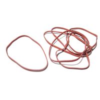 Gumičky silné 3 mm, průměr 8 cm (1 kg) - 60% kaučuk, červené