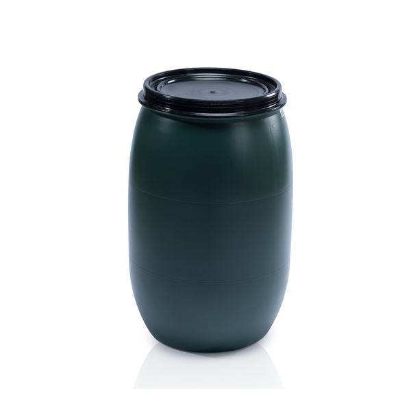 Zahradní plastový sud na vodu 500 l - zelený