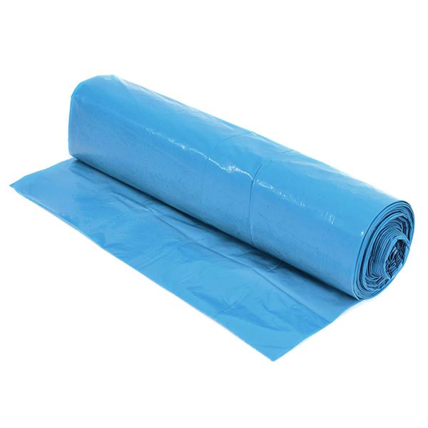 Odpadový pytel LDPE 120 l, 30 um (25 ks) - modrý
