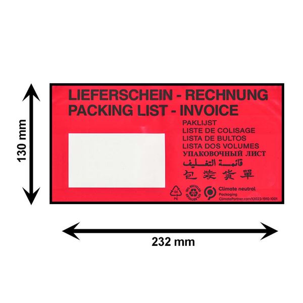 Obálka C8 samolepicí barevná, s okénkem a potiskem (100 ks)