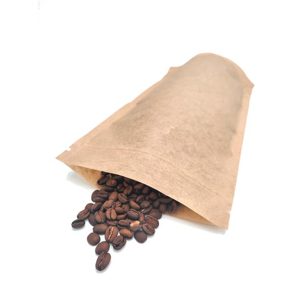 Sáček DOYPACK bez okénka 250 ml - hnědý kraft