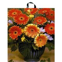 Nákupní taška s uchem 44 x 50 cm - gerbery