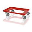 Vozík pod přepravky - 4 otočná kolečka