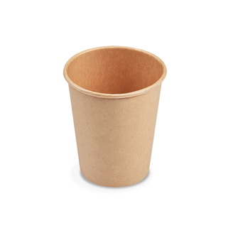 Papírový kelímek kraft 280 ml - M (50 ks)