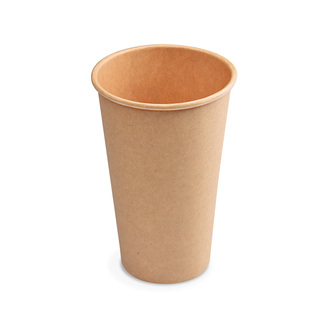 Papírový kelímek kraft 510 ml - XL (50 ks)