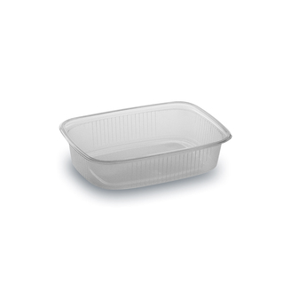 Miska hranatá 125 ml - průhledná (100 ks)