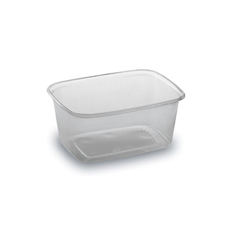 Miska hranatá 250 ml - průhledná (100 ks)
