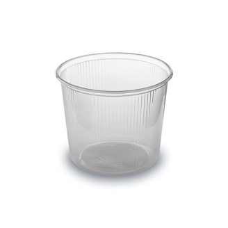 Miska kulatá 400 ml - průhledná (100 ks)