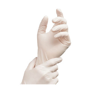 Rukavice latexové nepudrované M (100 ks)