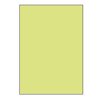 Samolepicí etikety 210 x 297 mm, A4 - zelené (100 ks)