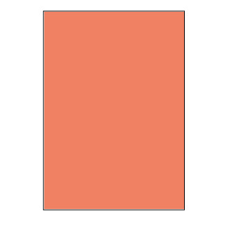Samolepicí etikety 210 x 297 mm, A4 - červené (100 ks)