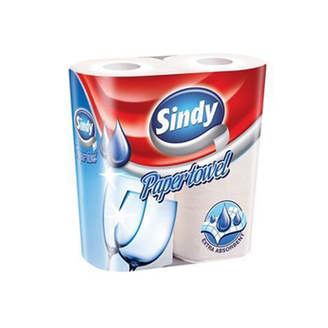 Papírové kuchyňské utěrky Sindy 2 role, 2vrstvé