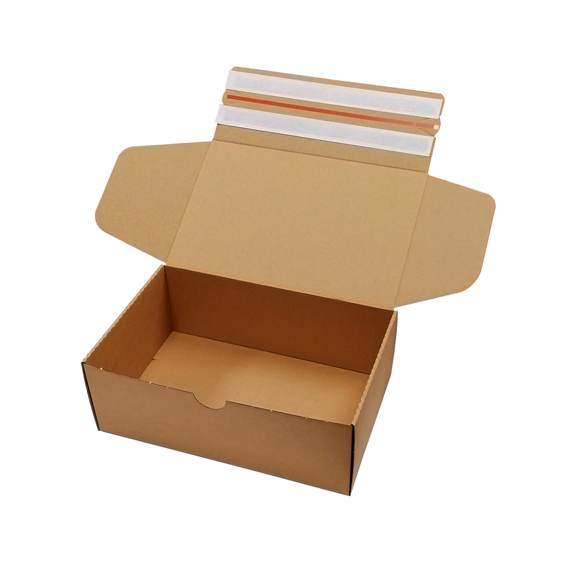 Krabice na tiskoviny 330 x 215 x 120 mm, 2 lepicí a 1 odtrhávací páska