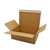 Krabice zasílací F703 400x260x250 mm, 1 lepicí a 1 odtrhávací páska