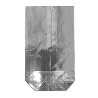 Sáček polypropylenový křížové dno 120 x 255 mm (100 ks) - transparentní
