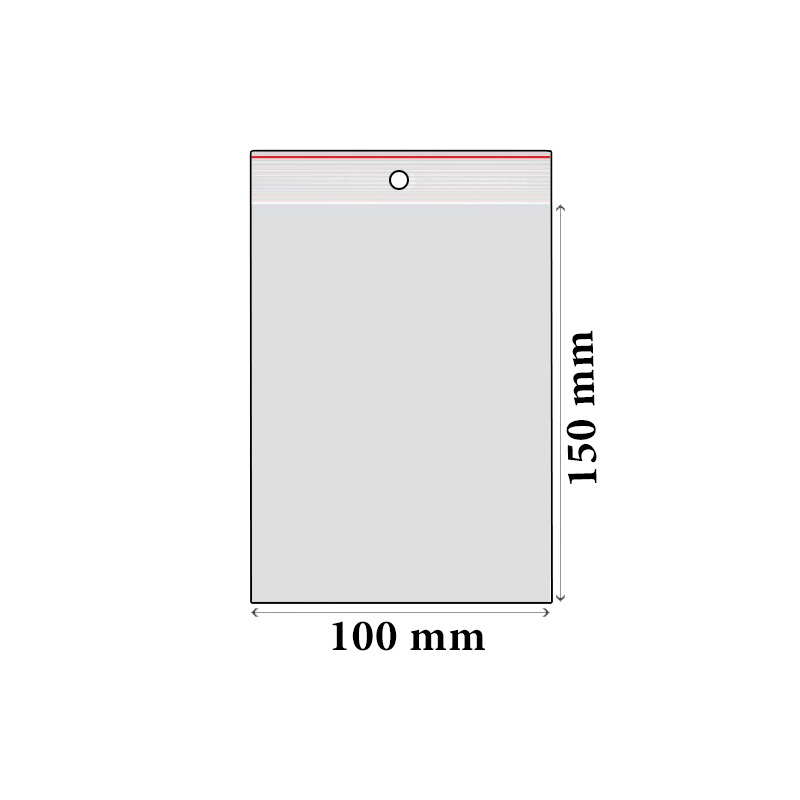 ZIP sáčky LDPE 100 x 150 mm (100 ks)