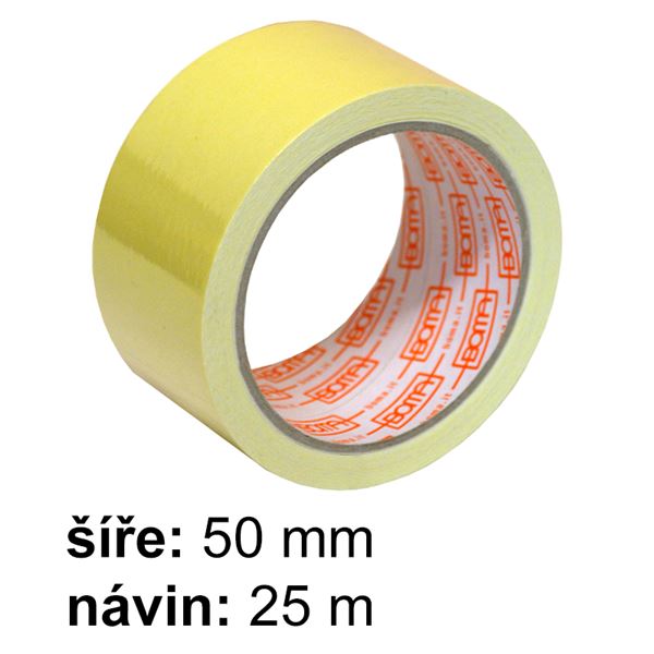 Oboustranná textilní lepicí páska šíře 50 mm x 25 m - narbiflex